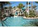 Fun water slide for at the community pool at 891 Ocean Course Ave # 0, Davenport, FL 33896