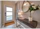 Bright entryway with modern console table and mirror at 891 Ocean Course Ave # 0, Davenport, FL 33896