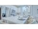 Modern kitchen with white quartz countertops and stainless steel appliances at 1670 Houston St, Kissimmee, FL 34743