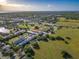 Aerial view of community and new construction at 1680 Houston St, Kissimmee, FL 34743
