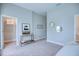 Cozy bedroom with a walk-in closet and neutral decor at 1680 Houston St, Kissimmee, FL 34743