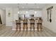 Modern kitchen with stainless steel appliances and granite countertops at 3060 Gatsby St, Kissimmee, FL 34746