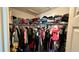 Walk in closet with shelving and hanging rods at 305 Cascara Ln, Auburndale, FL 33823