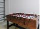 Foosball table in garage, great for entertainment at 8159 Roseville Blvd, Davenport, FL 33896