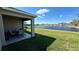 Covered patio overlooking a lake at 1580 Wynell St, St Cloud, FL 34771
