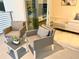 Private balcony with comfortable seating, perfect for outdoor relaxation at 3131 Paradox Circle # 207, Kissimmee, FL 34746