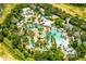 Aerial view of resort-style pool area at 1217 Radiant St, Reunion, FL 34747