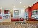 Spacious kitchen boasts granite countertops, double oven, and large island at 1217 Radiant St, Reunion, FL 34747