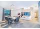 Elegant dining room with table and chairs for six at 2811 Bookmark Dr, Kissimmee, FL 34746