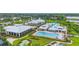Stunning community pool and lap pool at 2686 Meadowedge Loop, Saint Cloud, FL 34772
