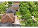 Aerial view showcasing the home's location and backyard at 10233 Serotina Ct, Orlando, FL 32832