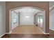 Bright dining room with tile flooring and a chandelier at 10233 Serotina Ct, Orlando, FL 32832