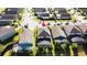 Aerial view showing home's location in community at 1821 Morning Star Dr, Clermont, FL 34714