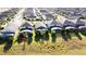Aerial view of home and surrounding area at 1821 Morning Star Dr, Clermont, FL 34714