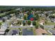 Aerial view of house location near pond at 3260 Marshfield Preserve Way, Kissimmee, FL 34746