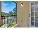 Screened balcony with access from the condo at 2732 Oakwater Dr # 101, Kissimmee, FL 34747