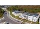 Modern homes community aerial view, showcasing contemporary architecture and landscaping at 4577 Target Blvd, Kissimmee, FL 34746