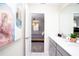 Double vanity bathroom with view of bedroom at 4577 Target Blvd, Kissimmee, FL 34746