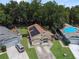 Single-Gathering house with a solar panel system at 2912 Willow Oak Ct, Kissimmee, FL 34744