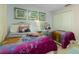 Twin bedroom with Frozen bedding and a closet at 4825 Clock Tower Dr, Kissimmee, FL 34746