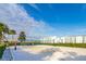 Recreational volleyball court with sand at 4825 Clock Tower Dr, Kissimmee, FL 34746
