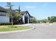 Event Center with parking spaces and landscaping at 121 Kenny Blvd, Haines City, FL 33844