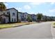 Townhouses with attractive exteriors situated on a quiet street at 121 Kenny Blvd, Haines City, FL 33844