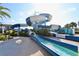 Multi-level water slides for Gathering fun at 121 Kenny Blvd, Haines City, FL 33844