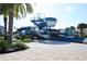 Dual water slides for hours of fun in the sun at 121 Kenny Blvd, Haines City, FL 33844