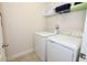 Convenient laundry room with washer and dryer at 121 Kenny Blvd, Haines City, FL 33844