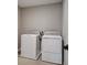 Convenient laundry room with washer and dryer at 155 Bull Frog Ln, Umatilla, FL 32784