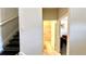 Upstairs hallway with a bathroom and bedroom visible at 2131 Tripoli Ct, Kissimmee, FL 34747