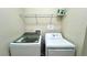 Clean laundry room with washer and dryer at 2131 Tripoli Ct, Kissimmee, FL 34747
