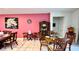 Dining area with table and chairs, near kitchen and living room at 2131 Tripoli Ct, Kissimmee, FL 34747
