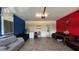 Garage with washer, dryer, and additional seating at 2131 Tripoli Ct, Kissimmee, FL 34747