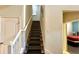 Indoor staircase leading to upper level at 2131 Tripoli Ct, Kissimmee, FL 34747
