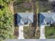Aerial view of two new homes with driveways at 16617 Sw 31St Cir, Ocala, FL 34473