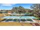 Bocce ball courts with shaded seating areas at 668 Cordoba Dr, Davenport, FL 33837