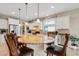 Modern kitchen with granite island, stainless steel appliances & white cabinetry at 668 Cordoba Dr, Davenport, FL 33837