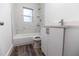Updated bathroom with marble tile and new vanity at 1419 36Th St, Orlando, FL 32839