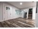 Bright living room with hardwood floors and fireplace at 1419 36Th St, Orlando, FL 32839