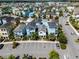 Aerial view of a two-story house in a vibrant community at 3044 Salted Rim Rd, Kissimmee, FL 34747
