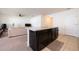 Kitchen island with sink, dishwasher, and granite countertop at 1843 Brockridge Rd, Kissimmee, FL 34744