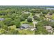 Aerial view of house, pool, and surrounding landscape at 9502 Hempel Cove Blvd, Windermere, FL 34786