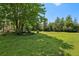 Backyard with lush green grass and a large tree at 9502 Hempel Cove Blvd, Windermere, FL 34786