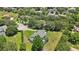 Aerial view of house and surrounding neighborhood at 9502 Hempel Cove Blvd, Windermere, FL 34786