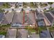 Aerial view highlighting property's size and backyard at 2518 Fontaine Dr, Kissimmee, FL 34741