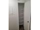 Open pantry with wire shelving at 414 Banana Cay Dr # I, South Daytona, FL 32119