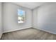 Simple bedroom with neutral walls and carpeted floors at 4248 Sawtooth Ct, Tavares, FL 32778