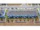 Aerial view of townhouses with backyards at 350 Madison Dr, Davenport, FL 33837